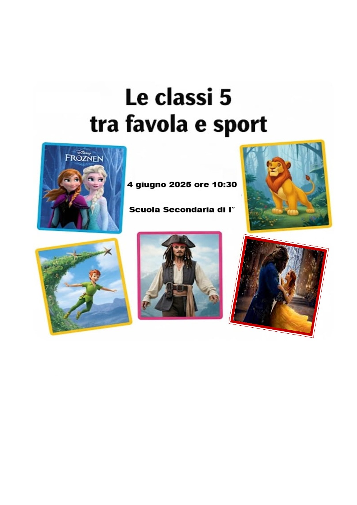 Locandina classi V